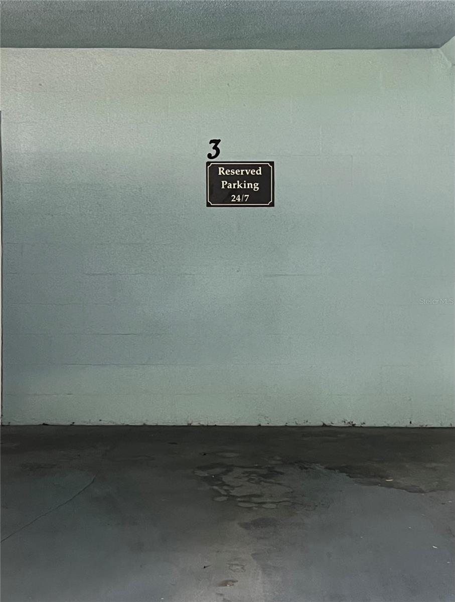 Reserved Parking Space #3
