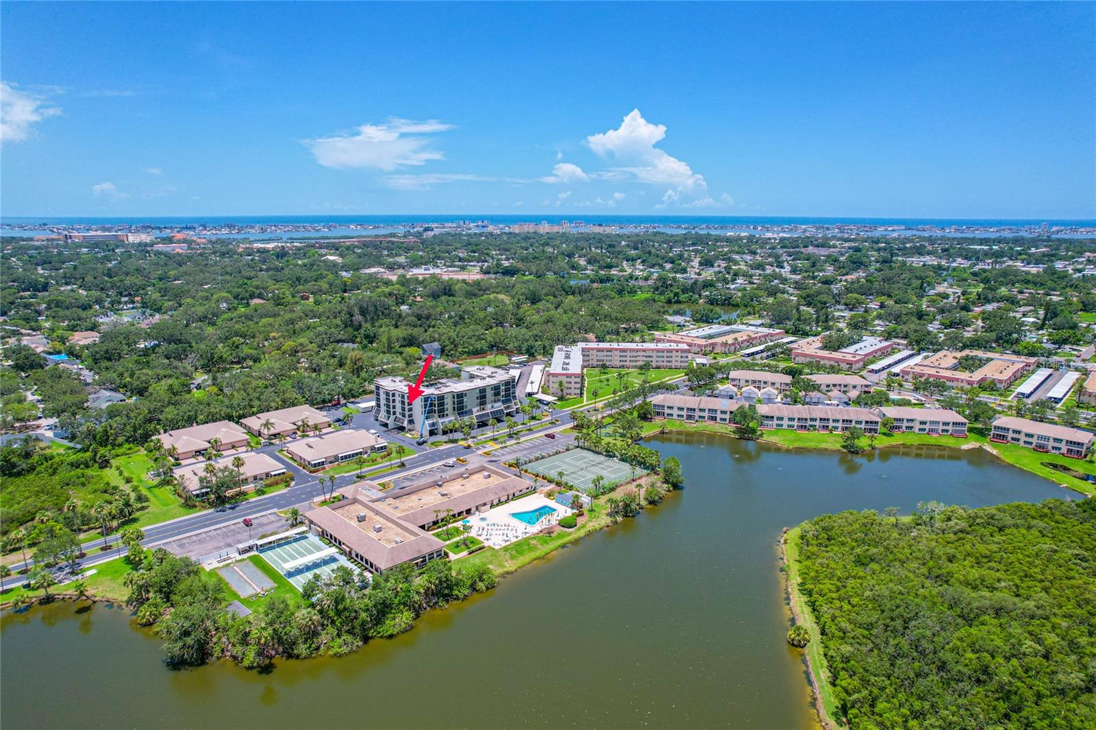 Condo for sale is on thesecond-to-top floor