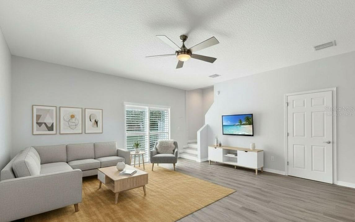 Virtually Staged - Living Room