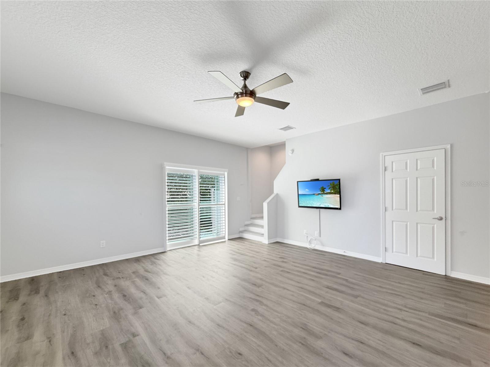 Living Room from entry door