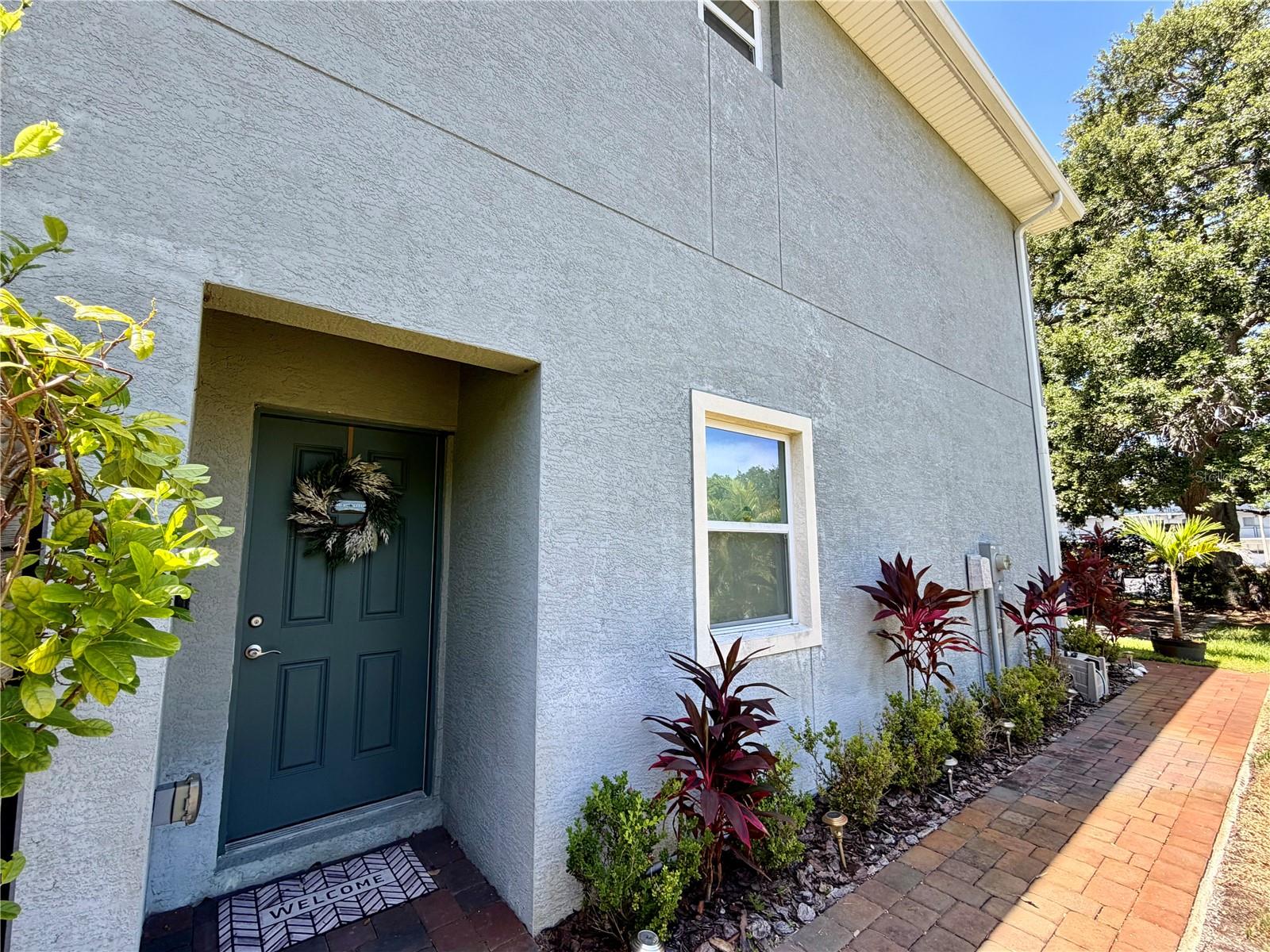 Side Yard and Entrance