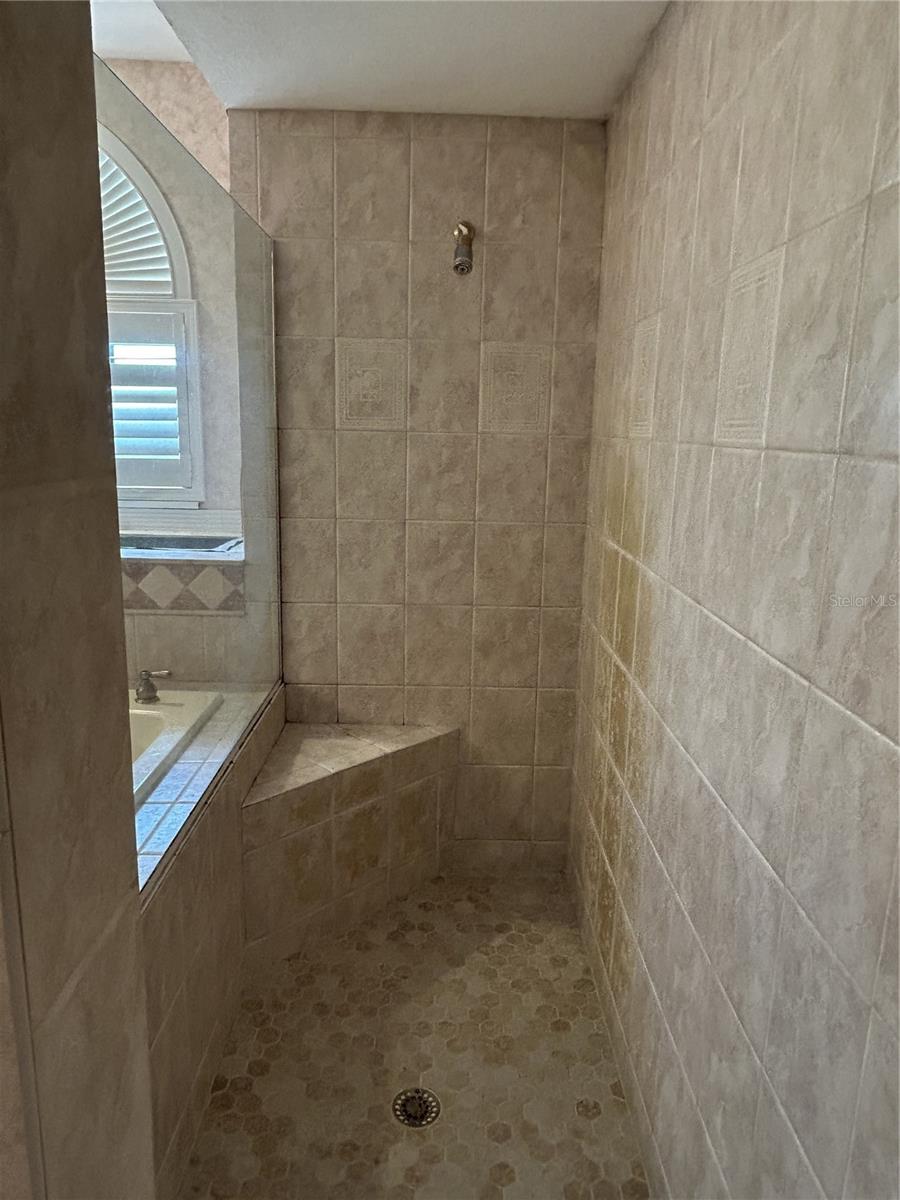 walk in shower