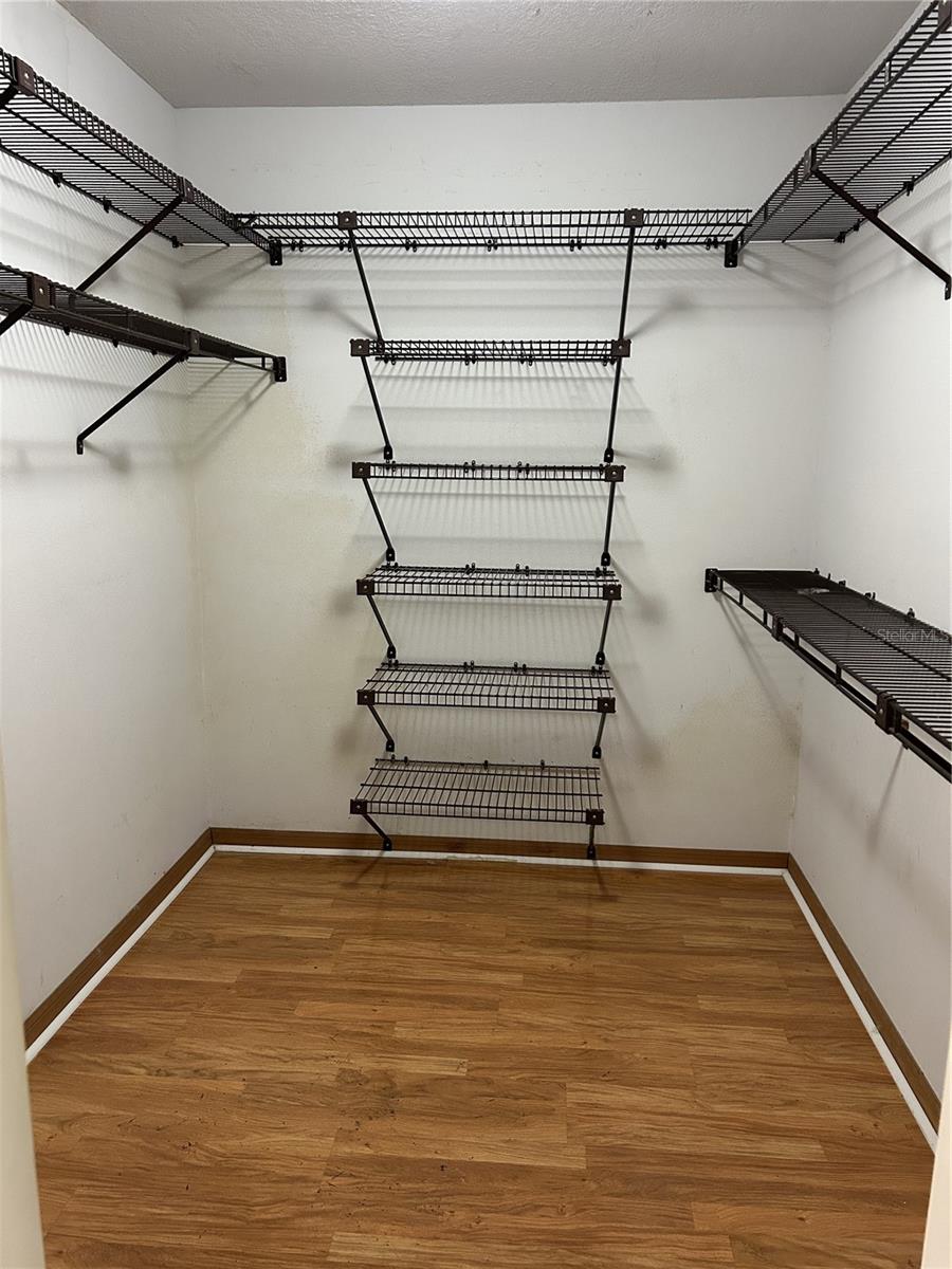 primary walk in closet!
