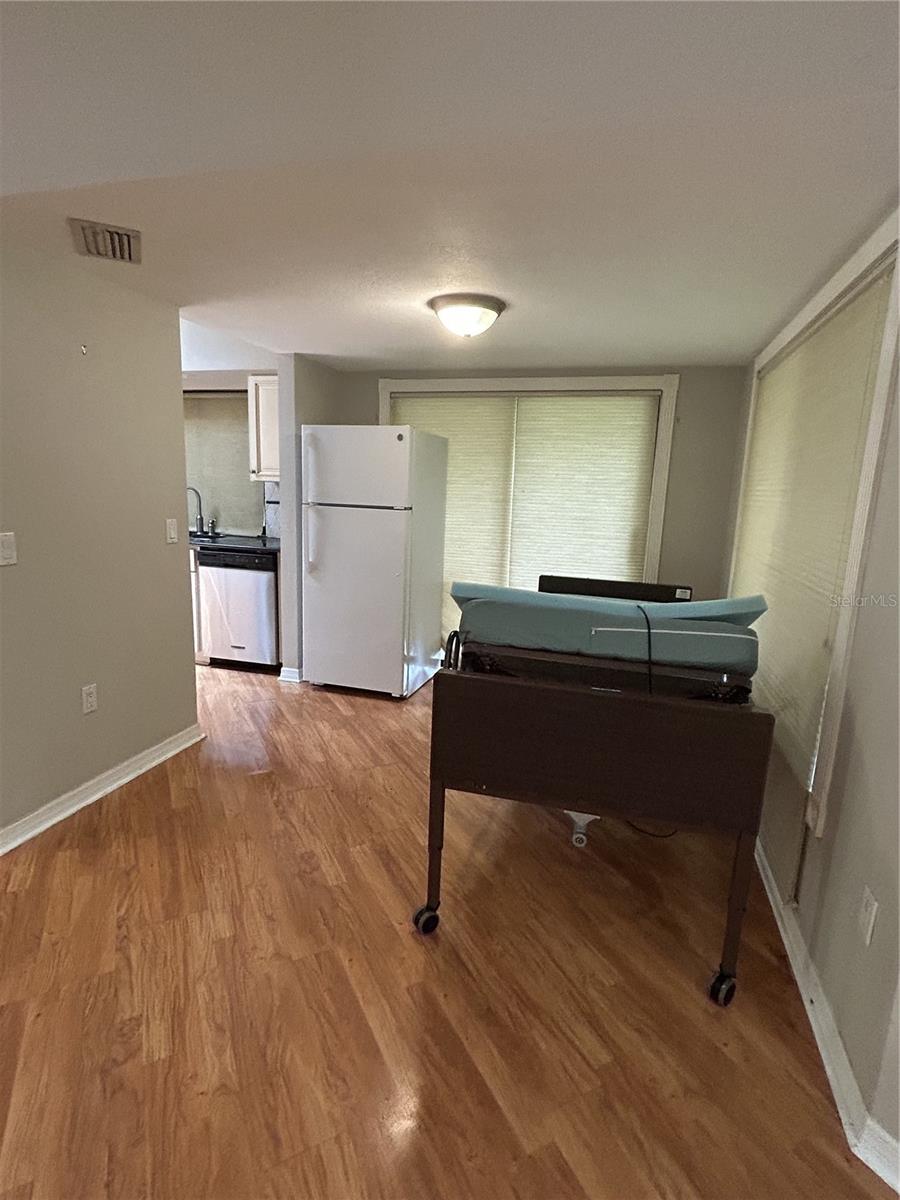 Casual dining area off kitchen.