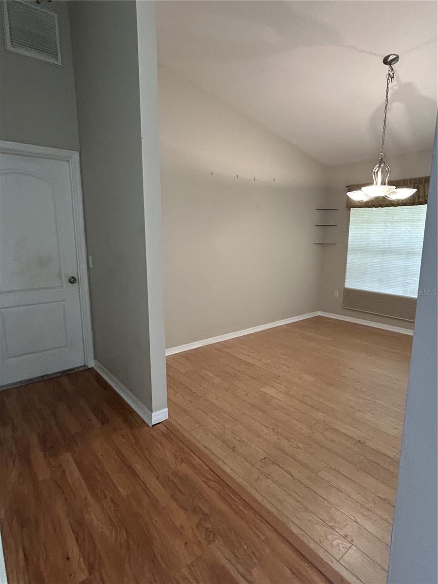 Formal dining room.