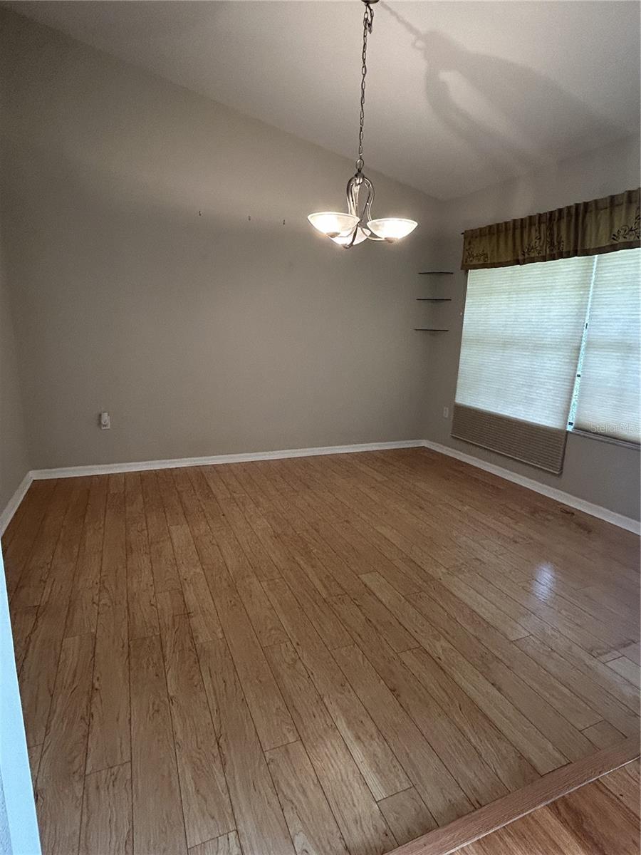 Formal separate dining room.