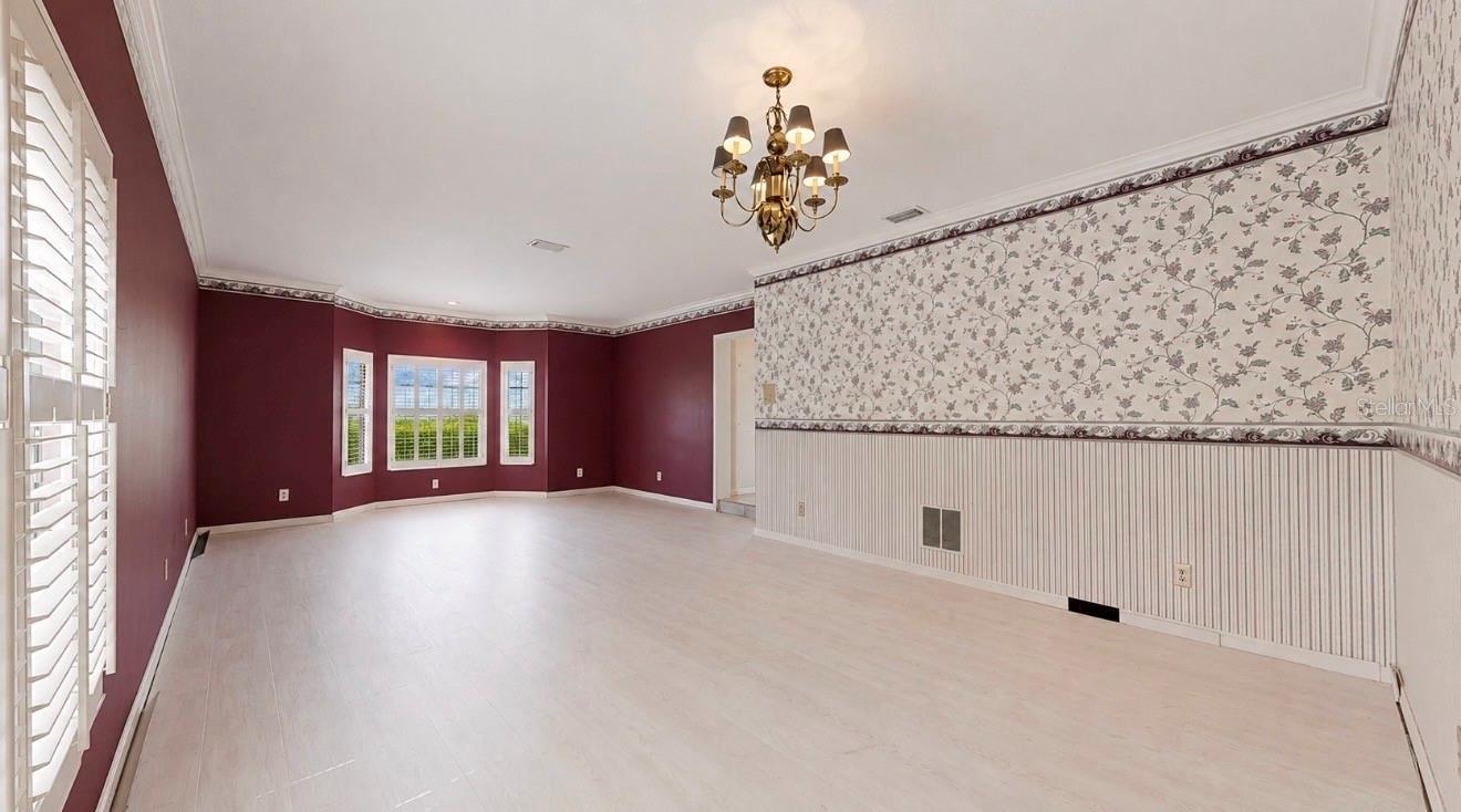 Dining with living room