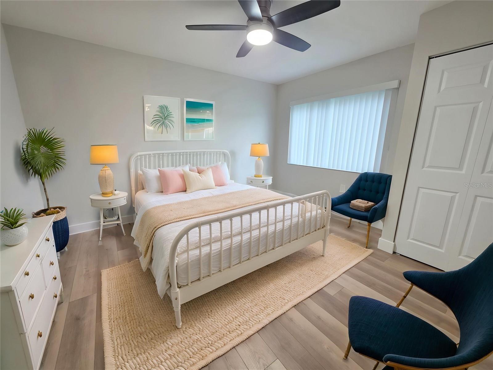 Virtual Staged Bed 3