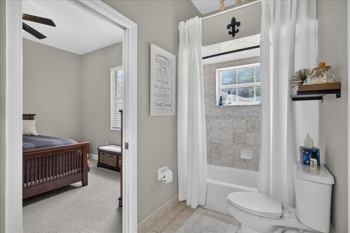 Jack and Jill bathroom