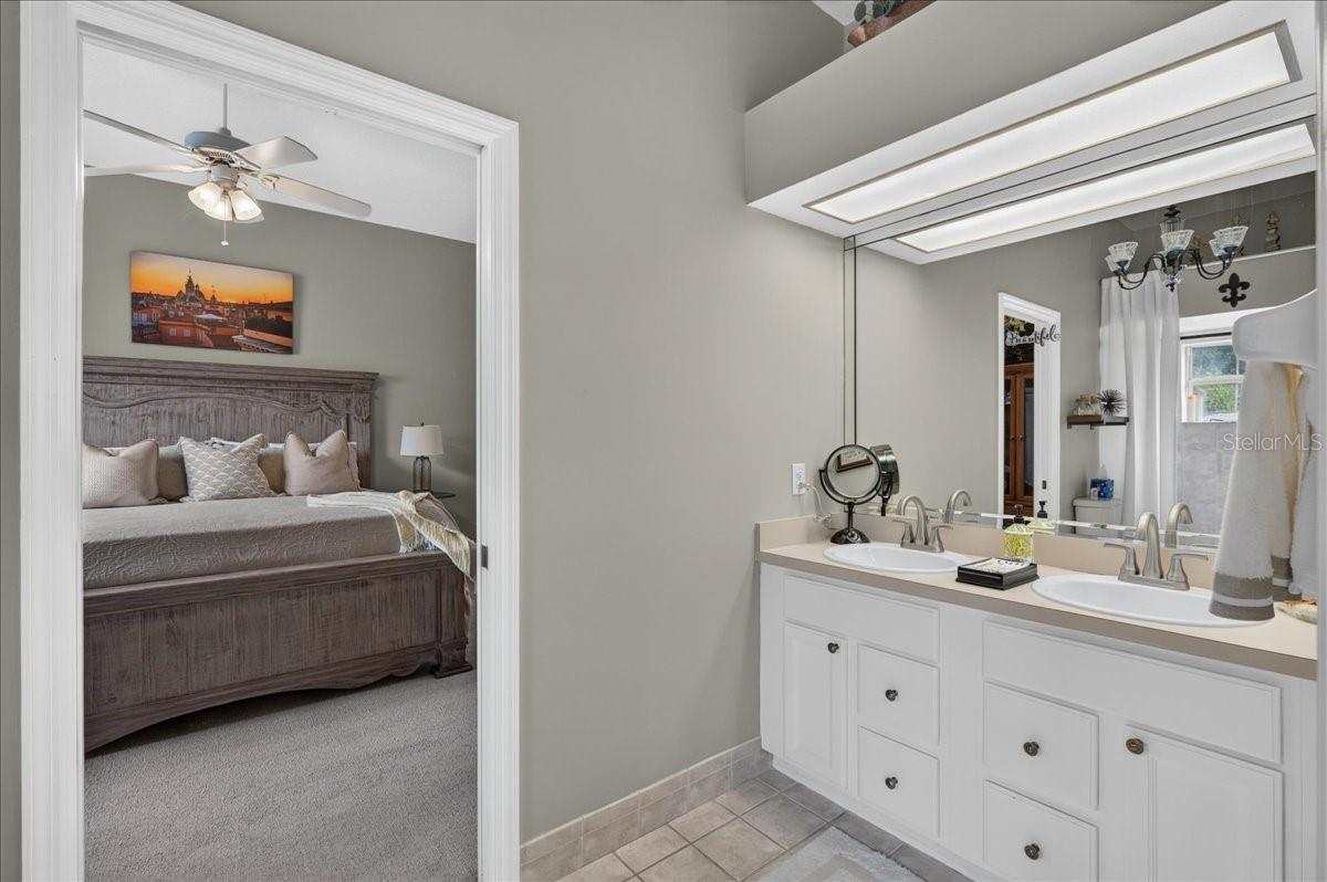 Jack and Jill bathroom