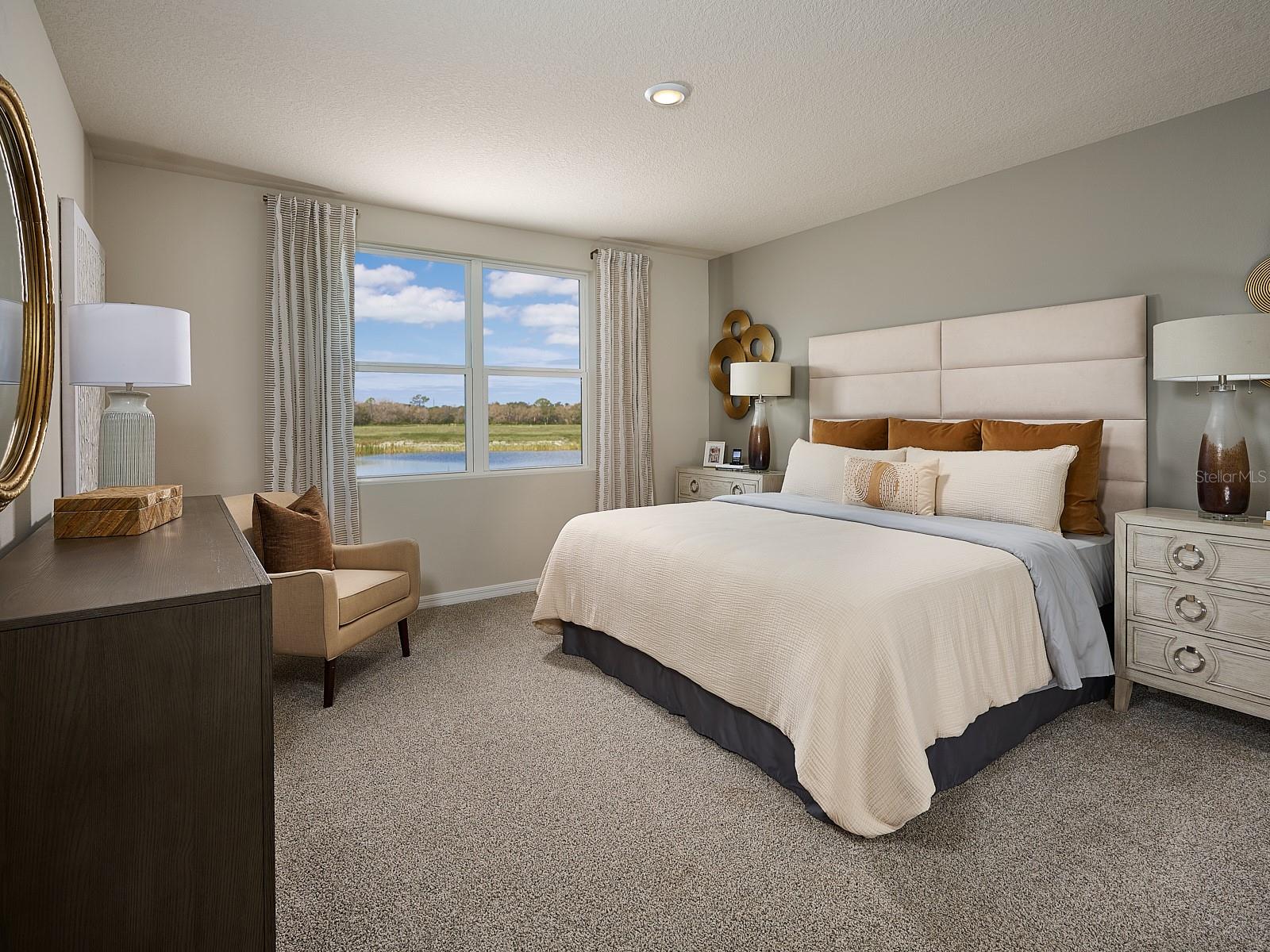 Photos are not of the actual home, but are photos of the builder home with same floorplan with similar interior finishes.