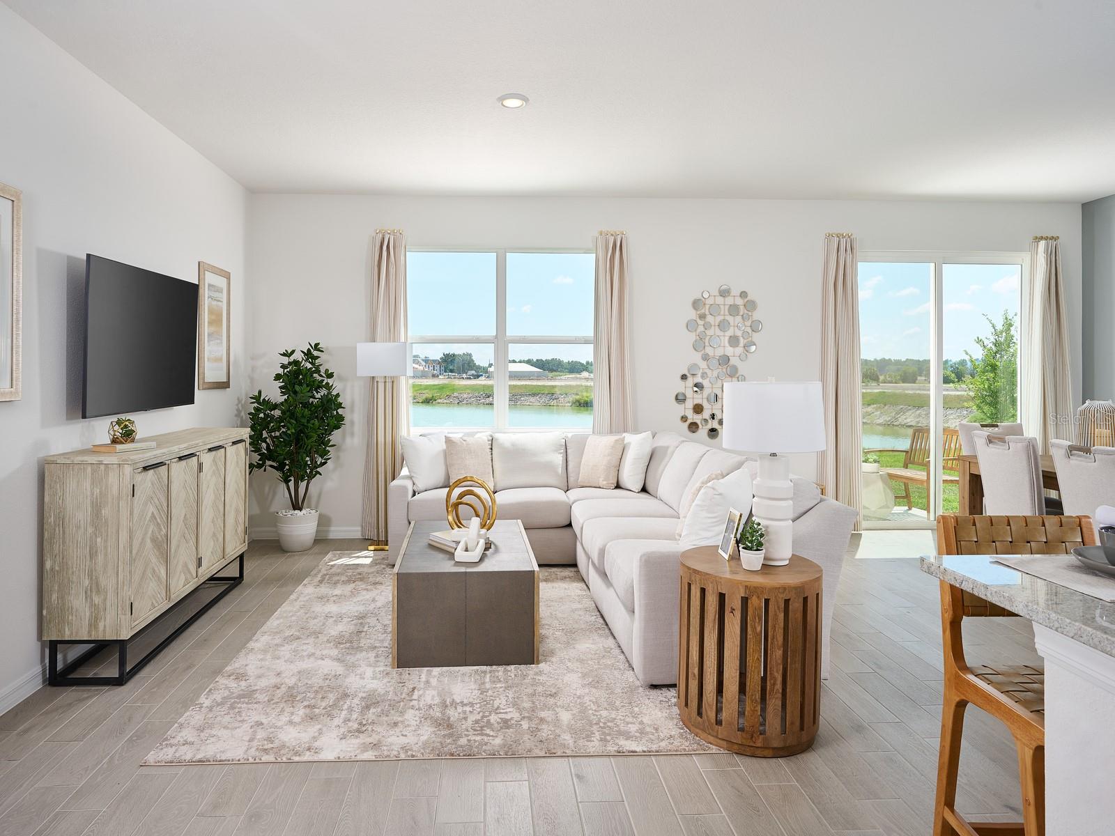 Photos are not of the actual home, but are photos of the builder home with same floorplan with similar interior finishes.