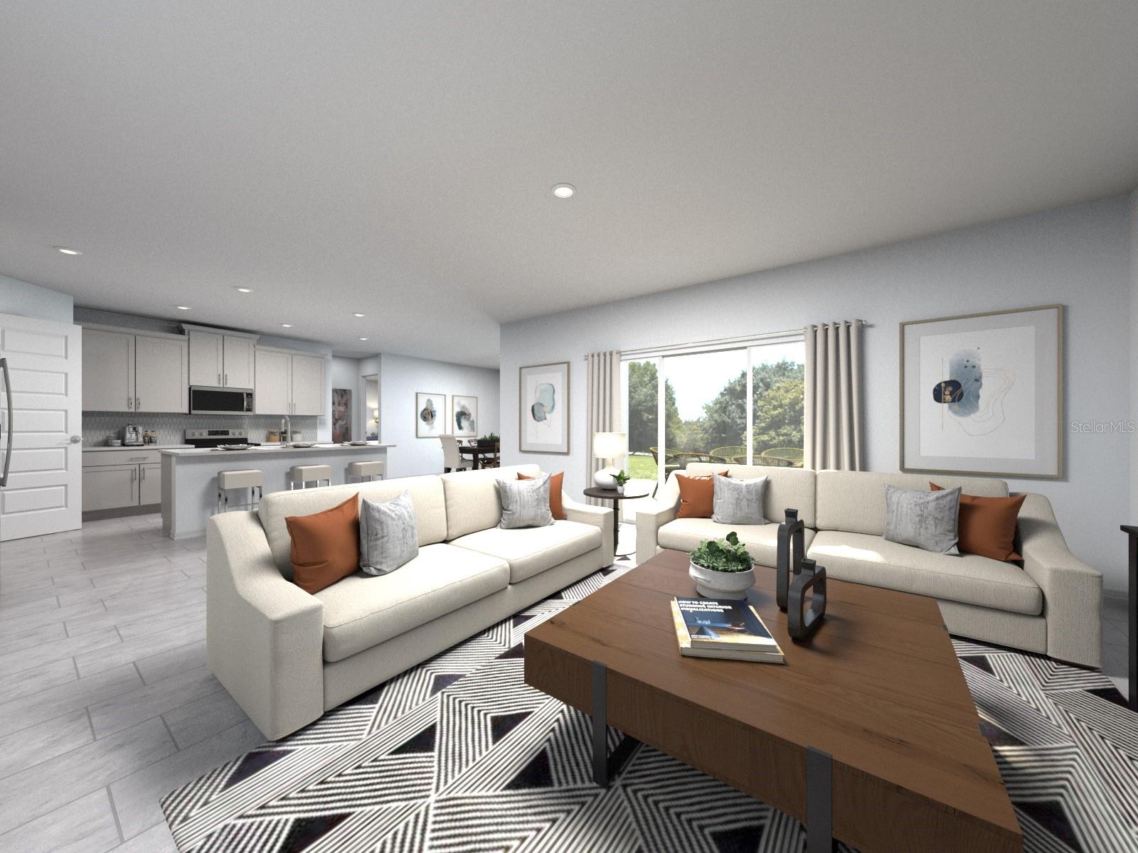 Photos are not of the actual home, but are photos of the builder home with same floorplan with similar interior finishes.