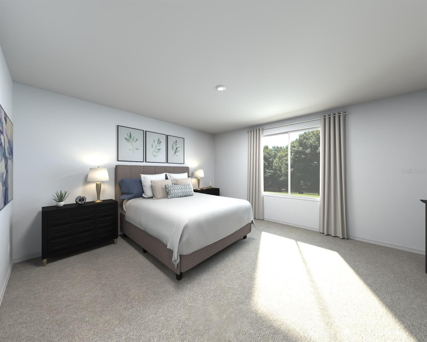 Photos are not of the actual home, but are photos of the builder home with same floorplan with similar interior finishes.