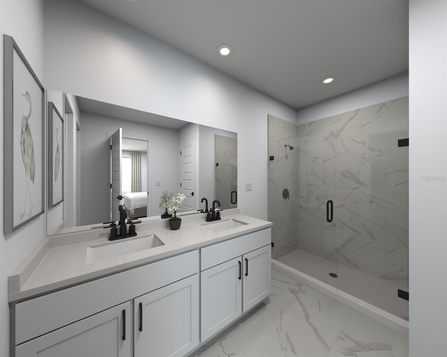 Photos are not of the actual home, but are photos of the builder home with same floorplan with similar interior finishes.