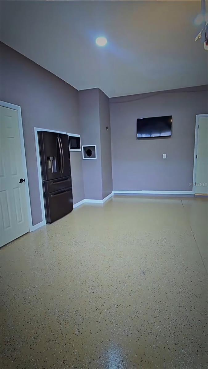 Garage when it was updated
