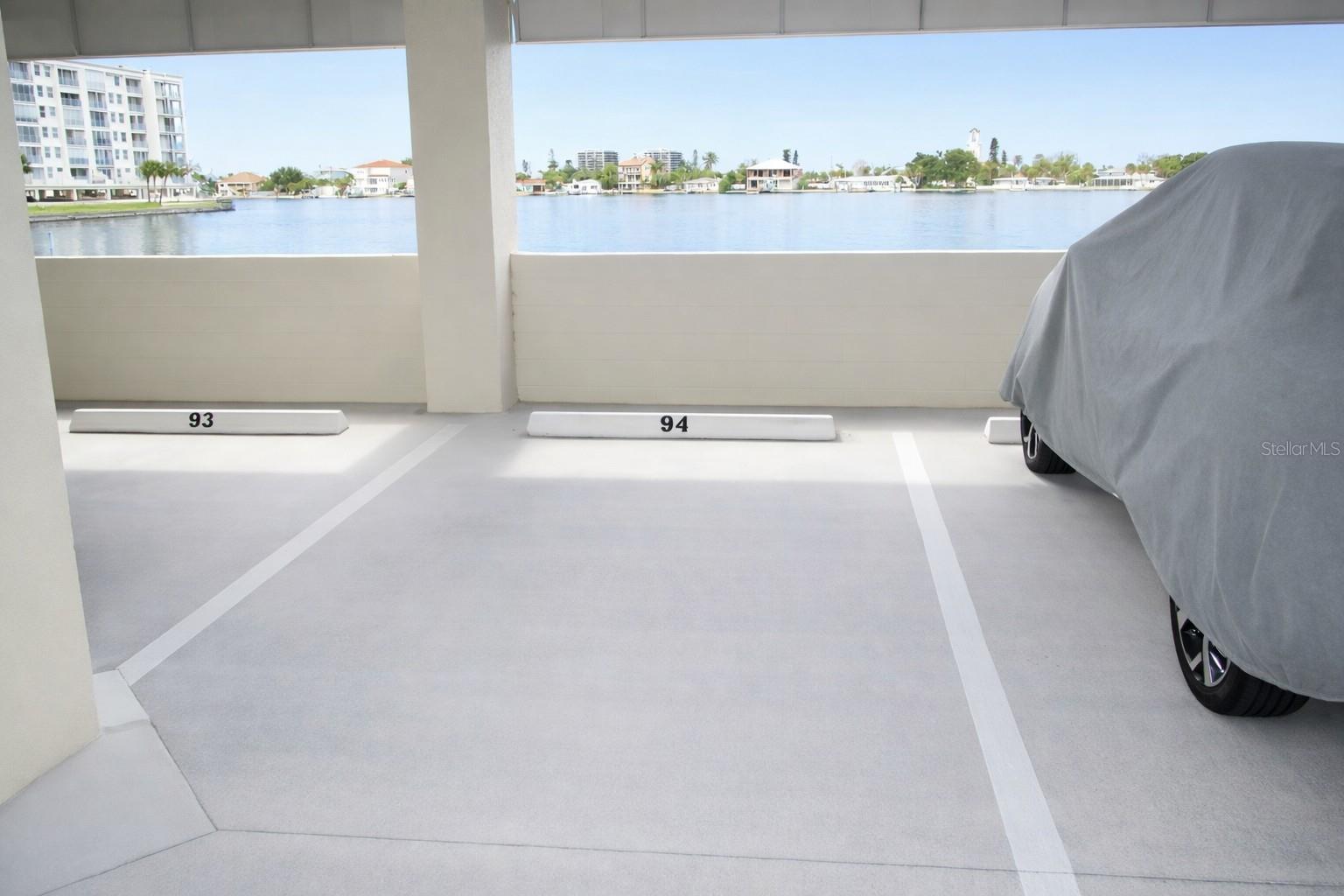 Under building assigned parking