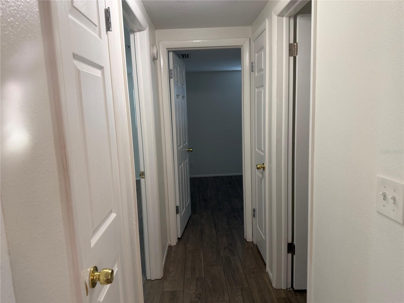 Hallway to bedroom