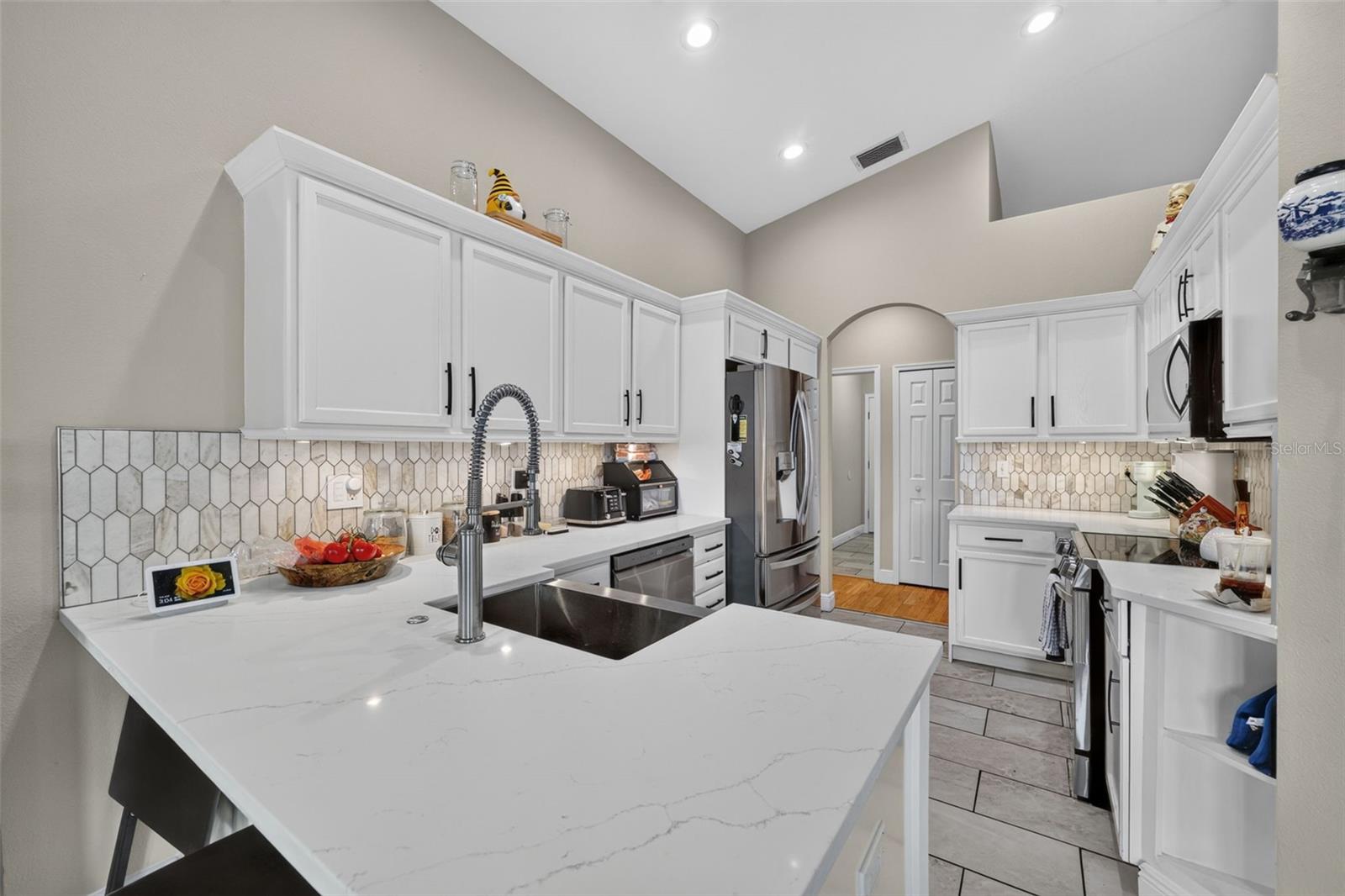 Another view of the kitchen