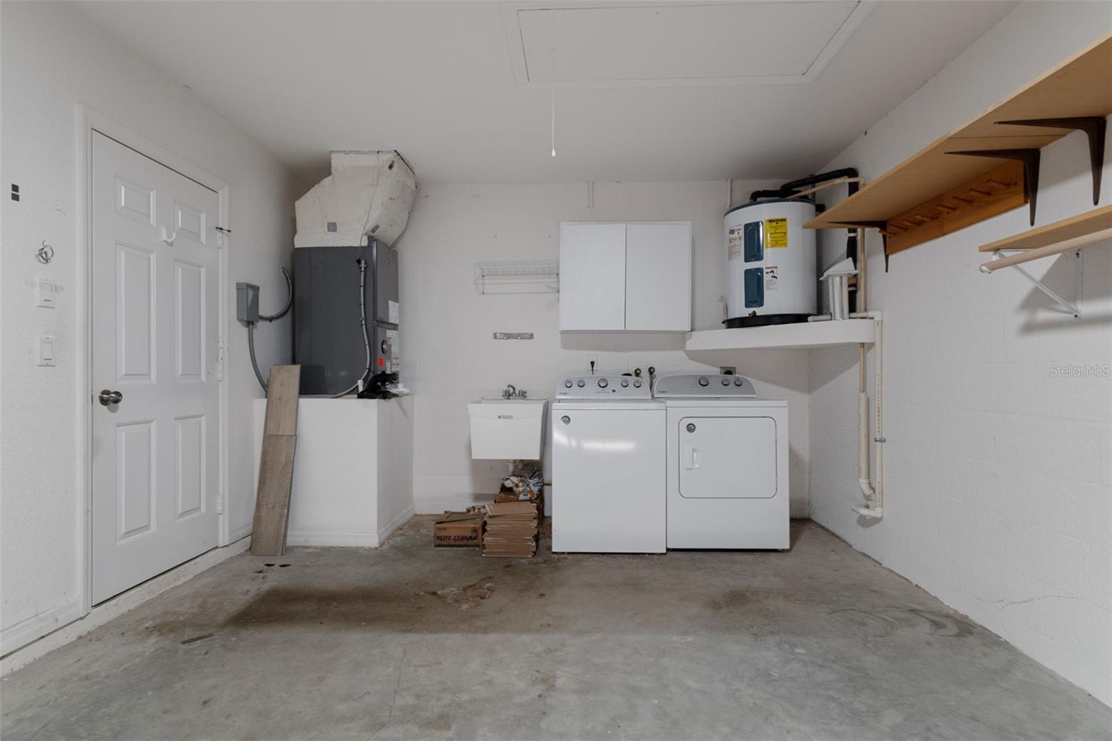 Laundry area