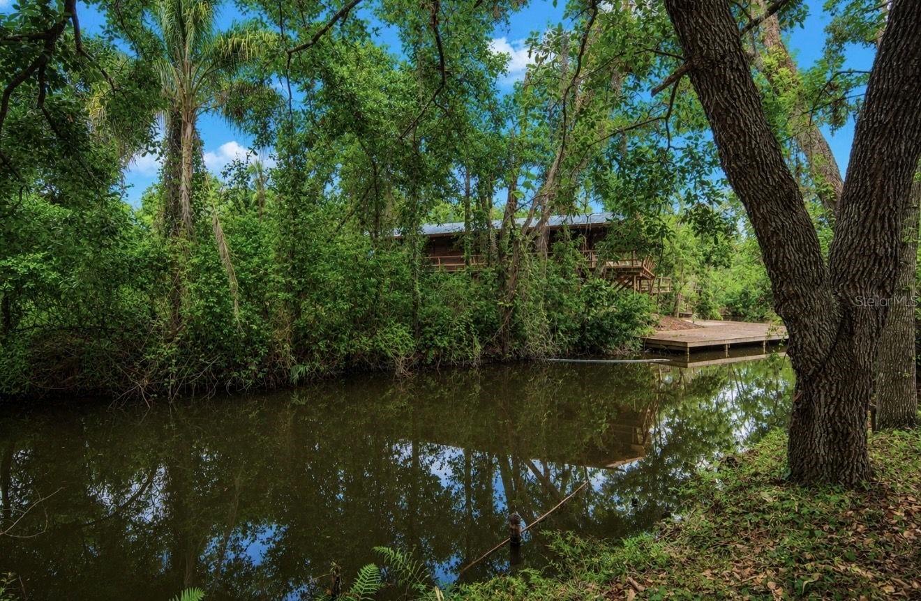 Direct access to Lake Tarpon