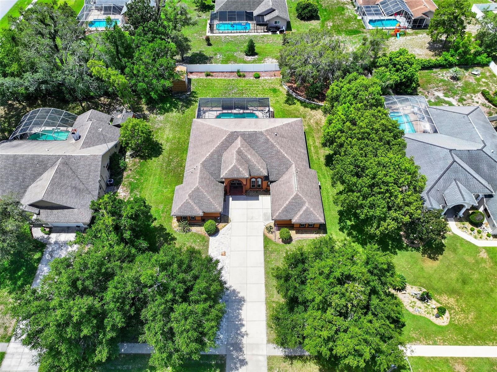 Extended and Long Driveway