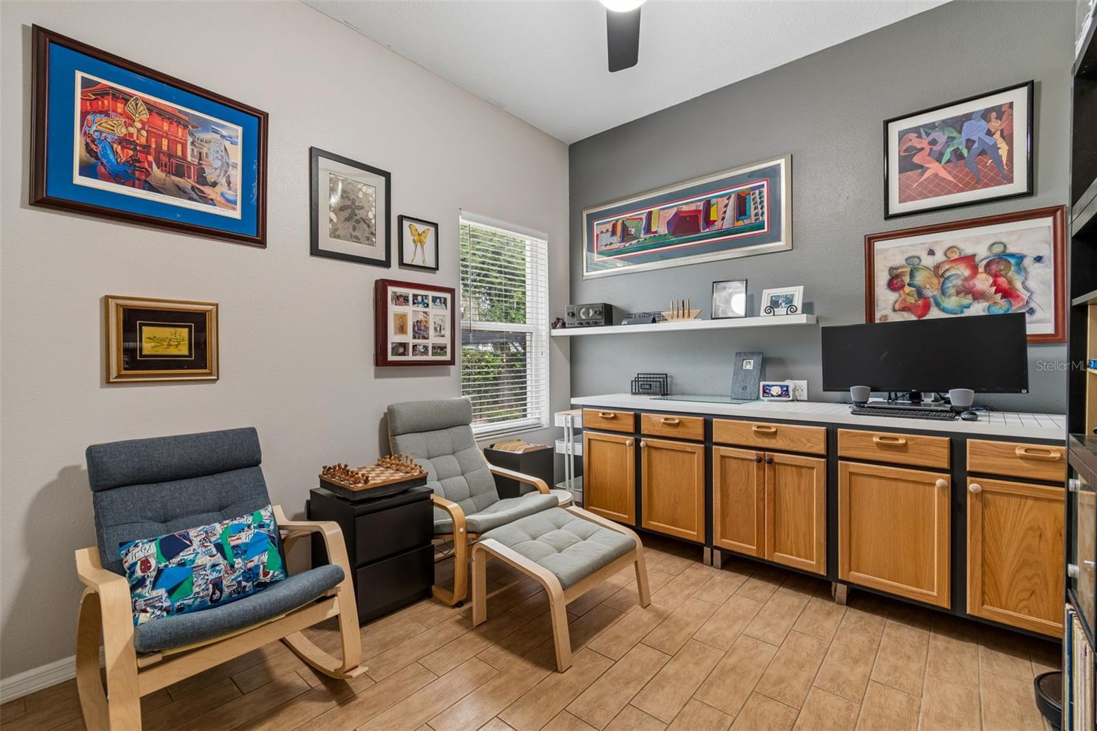 2nd Bedroom/Office/Studio is located on the 1st Floor