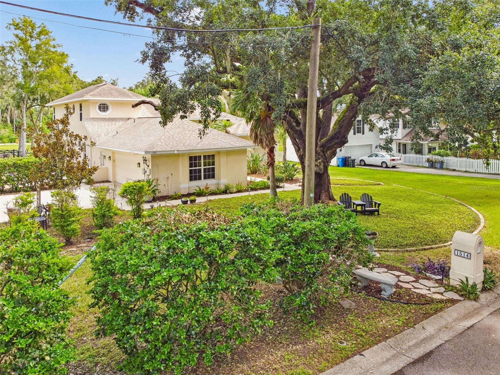 This neighborhood is a small enclave of custom built, stately homes with large lots and mature landscaping.