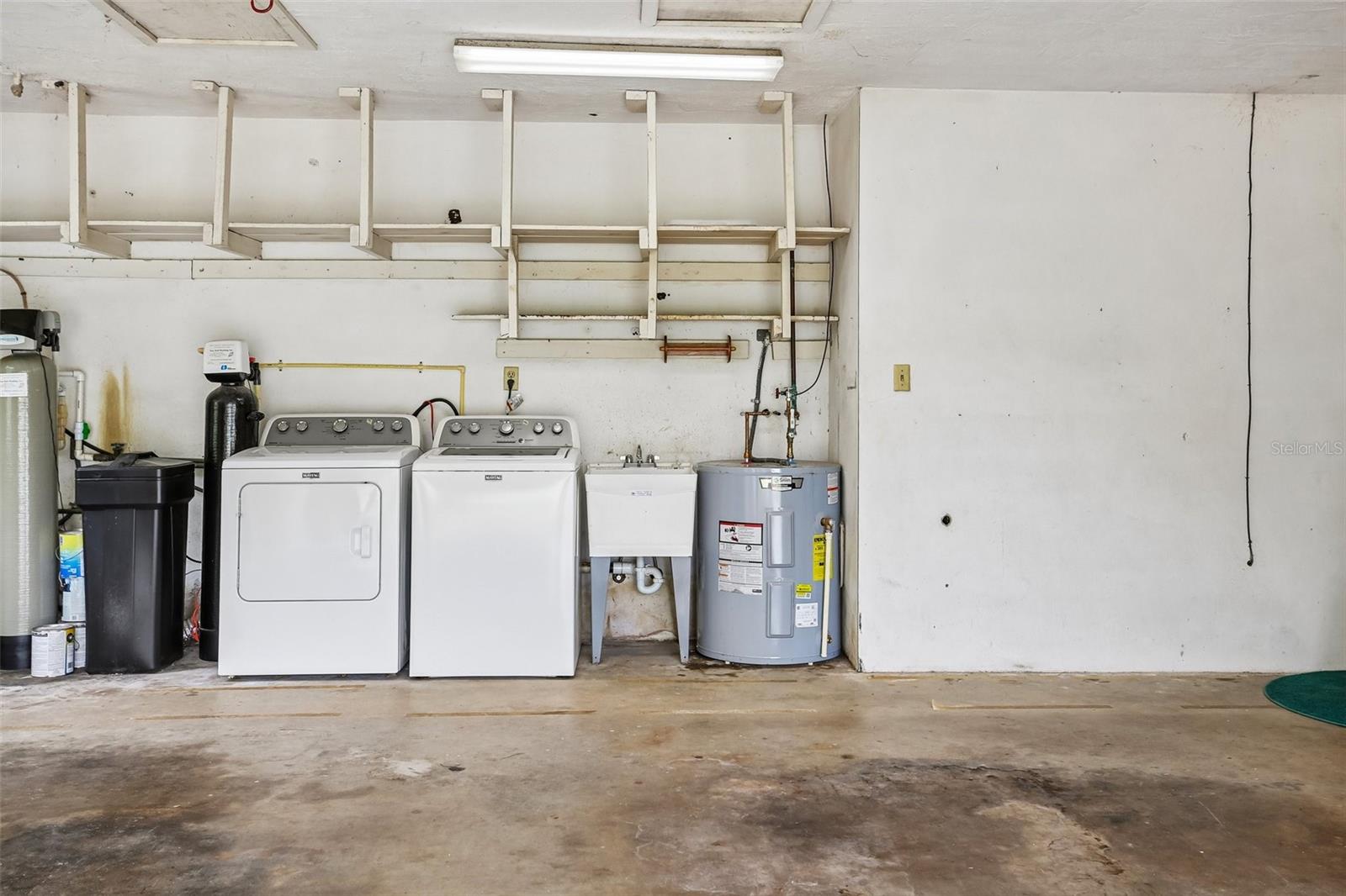 Water treatment system, washer & dryer, 2nd water heater