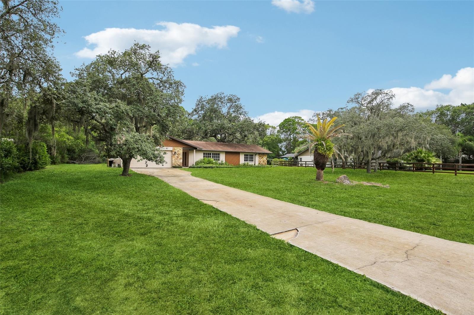 Grass is virtually shaded