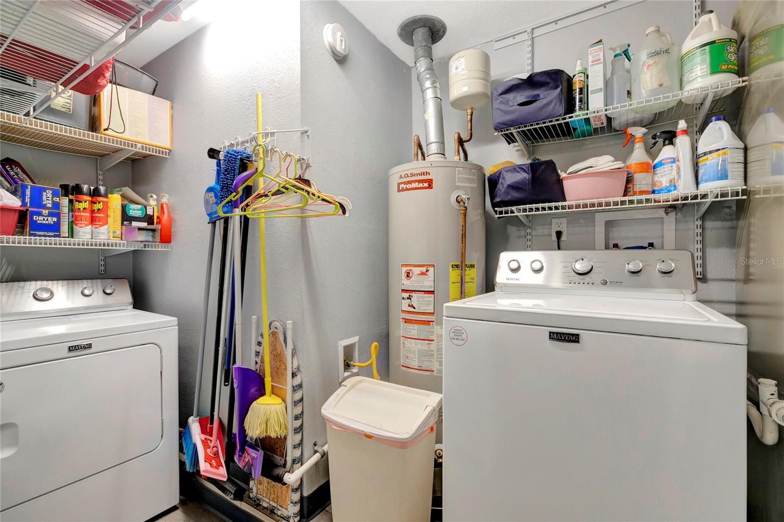 inside laundry