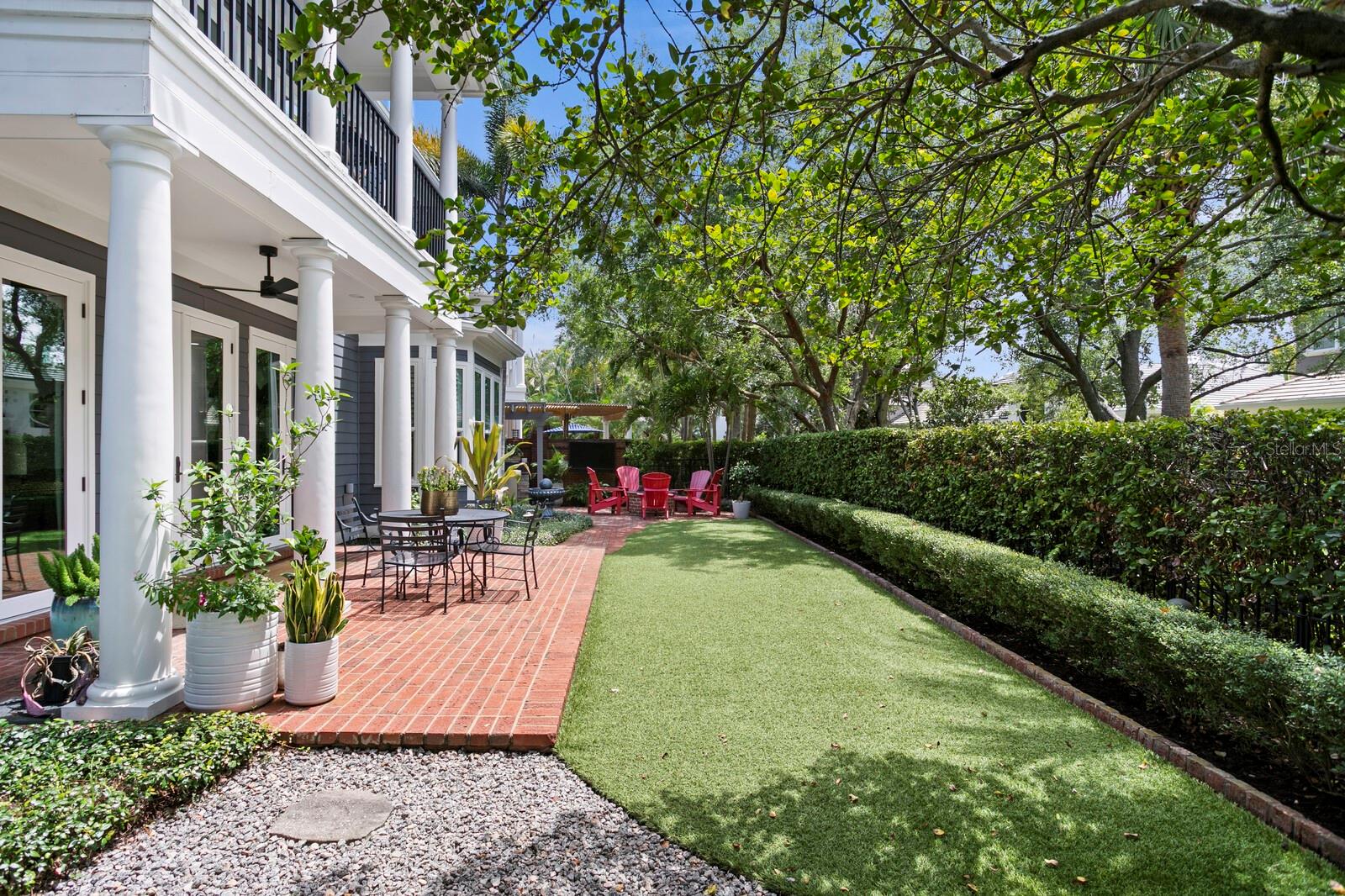 Outdoor Oasis with Turf