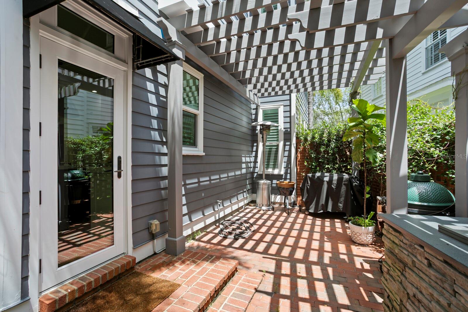 Kitchen Door to Outdoor Kitchen