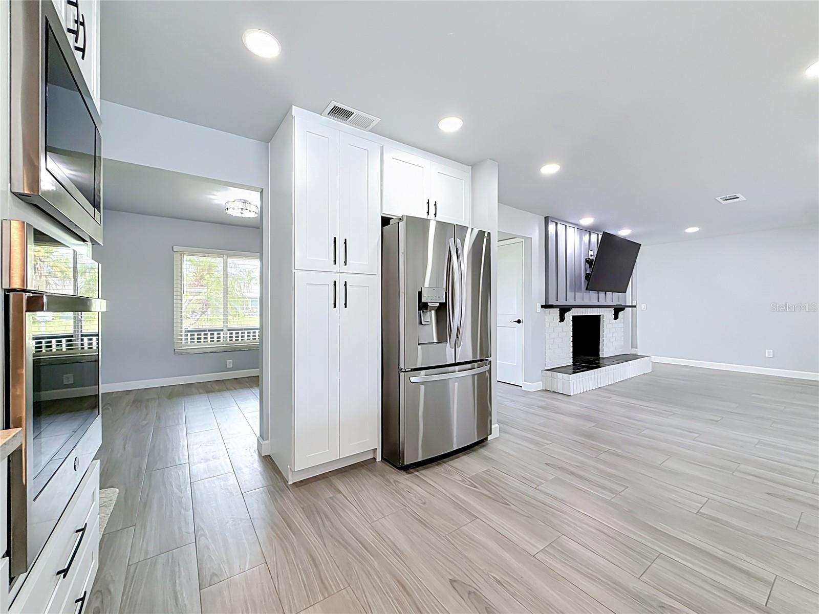 Kitchen and Den