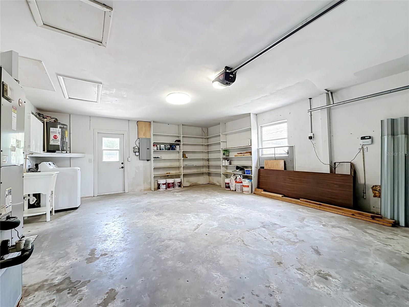 Large garage