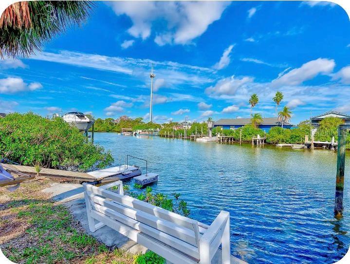 Sitting Bench and Floating Dock