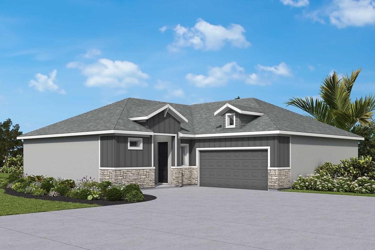 Front Exterior Rendering **Paint Colors May Vary