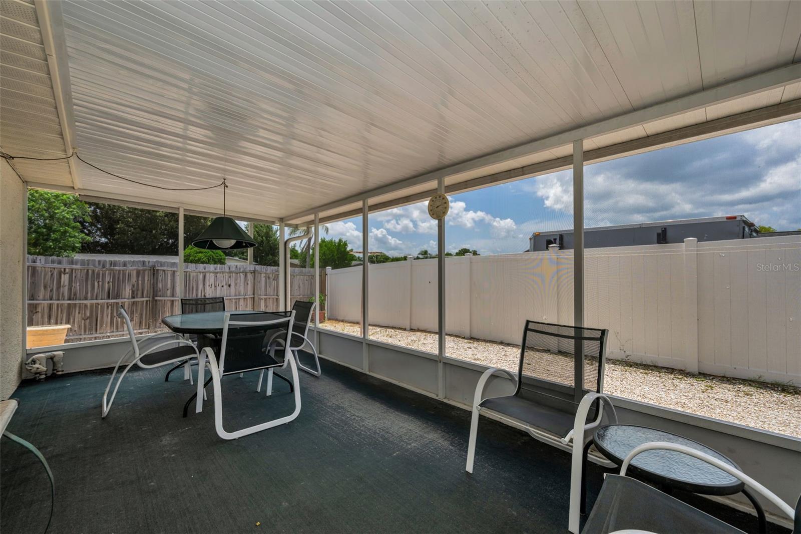 Rear Screened Porch