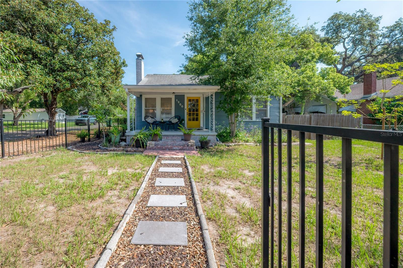 Beautiful corner lot home with a 1 car garage and fenced yard