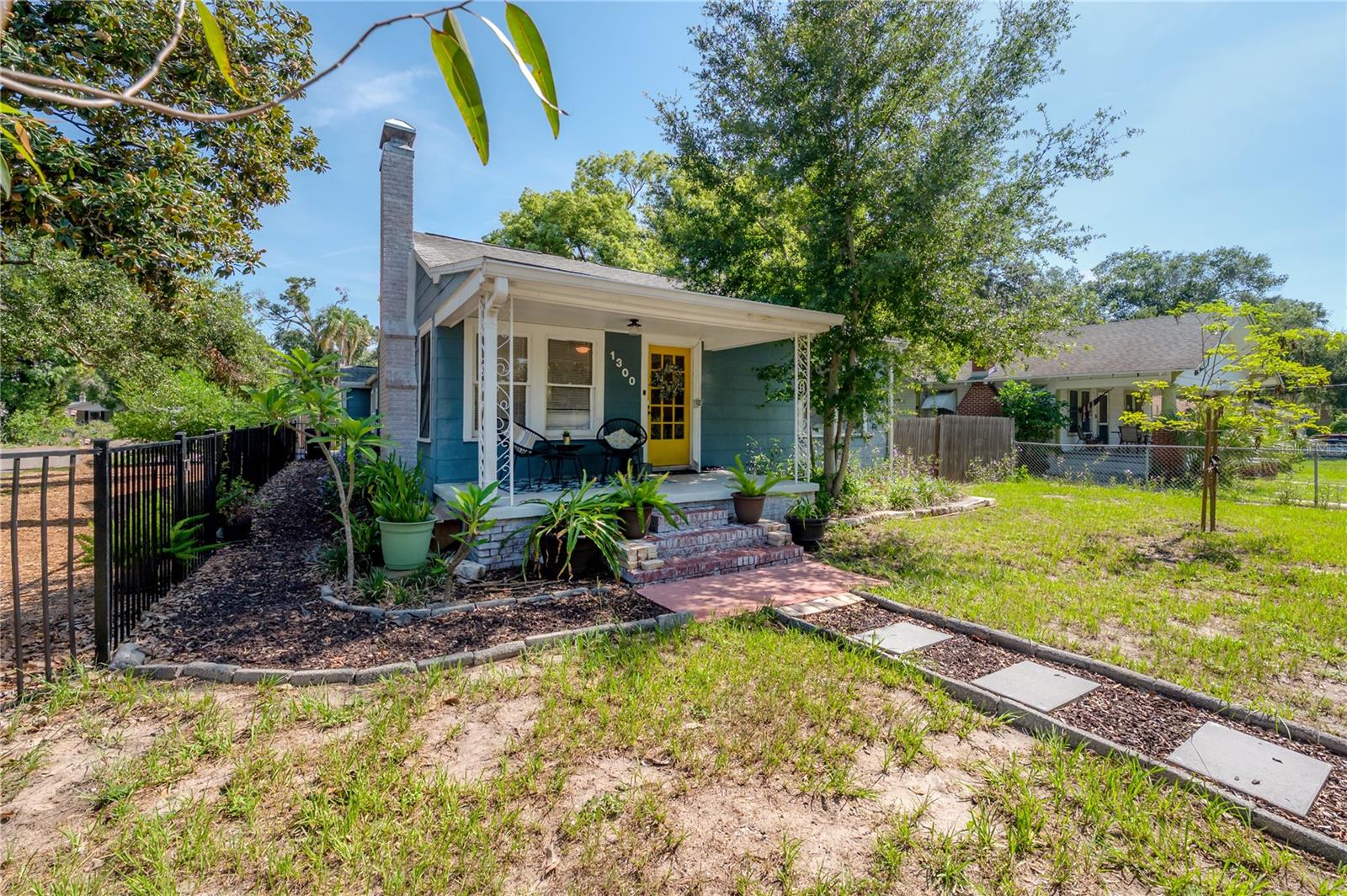 Beautiful corner lot home with a 1 car garage and fenced yard