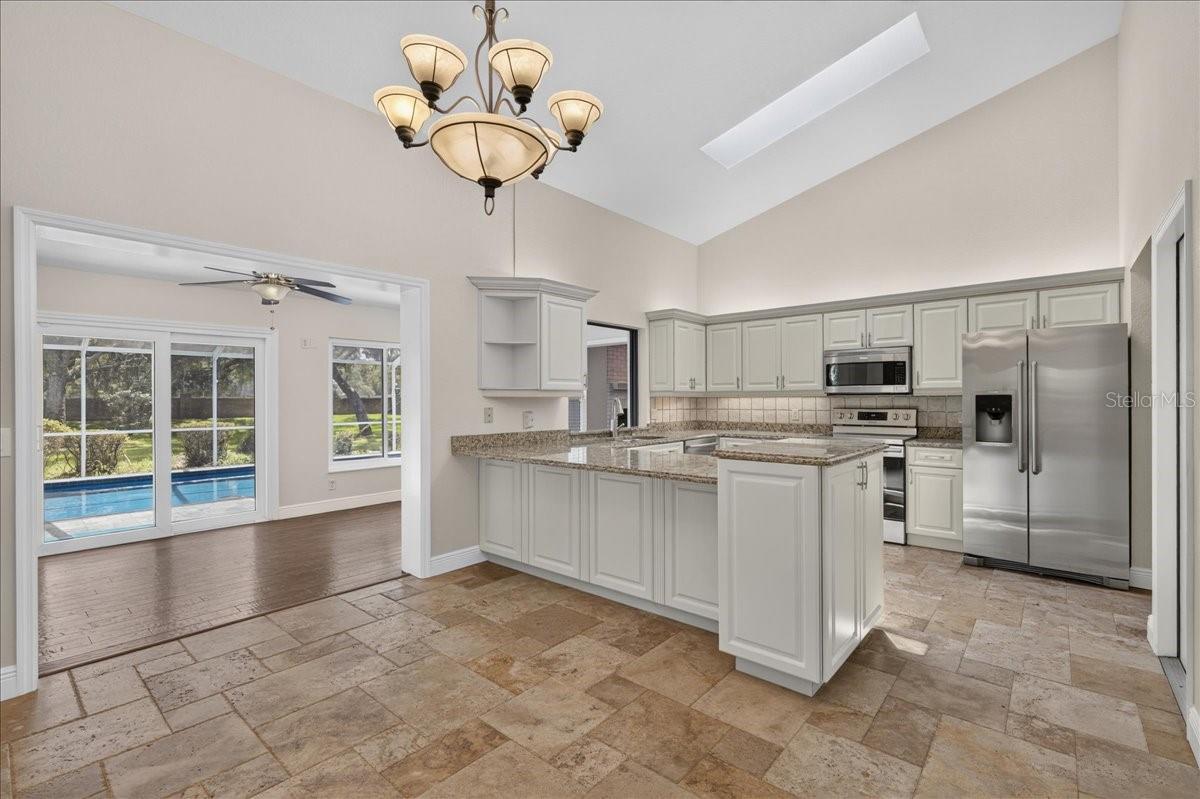 Casual eat-in-kitchen space