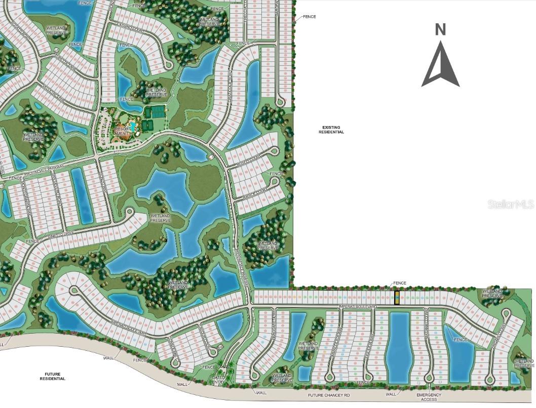 Esplanade at Wiregrass Ranch Sitemap