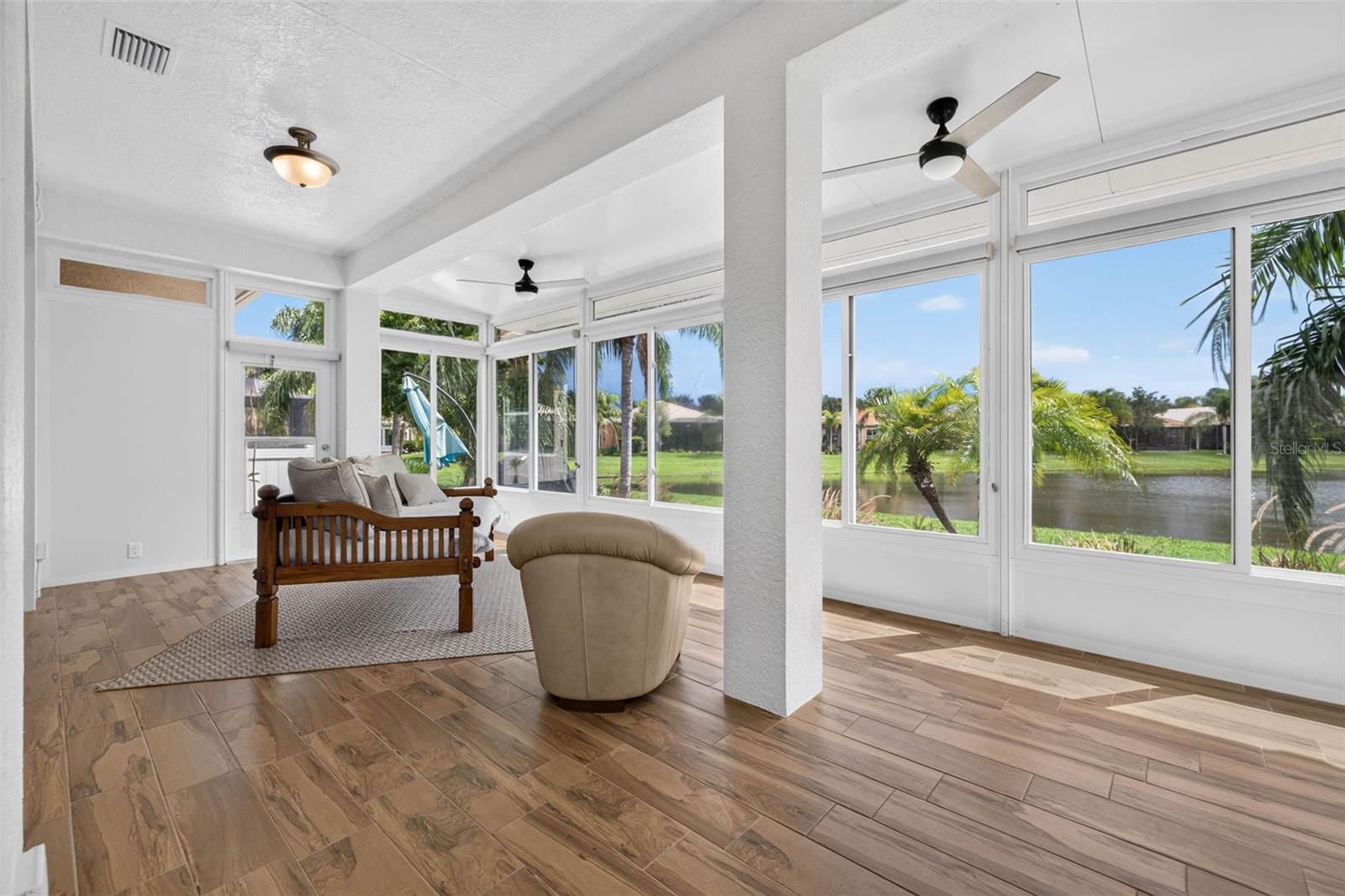 heated and cooled florida room