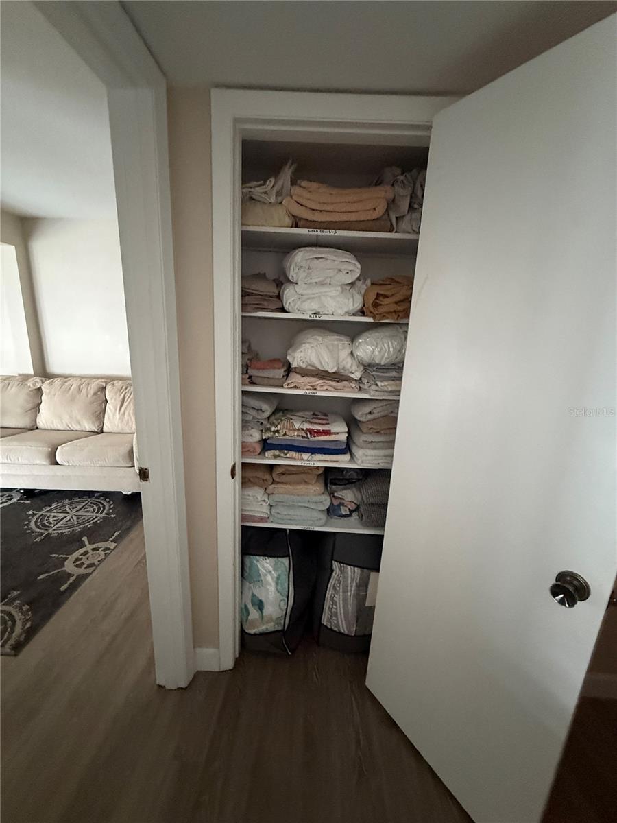 Linen closet