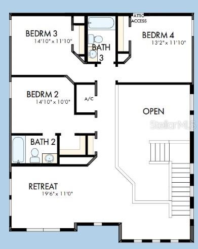 Floor Plan Second Floor