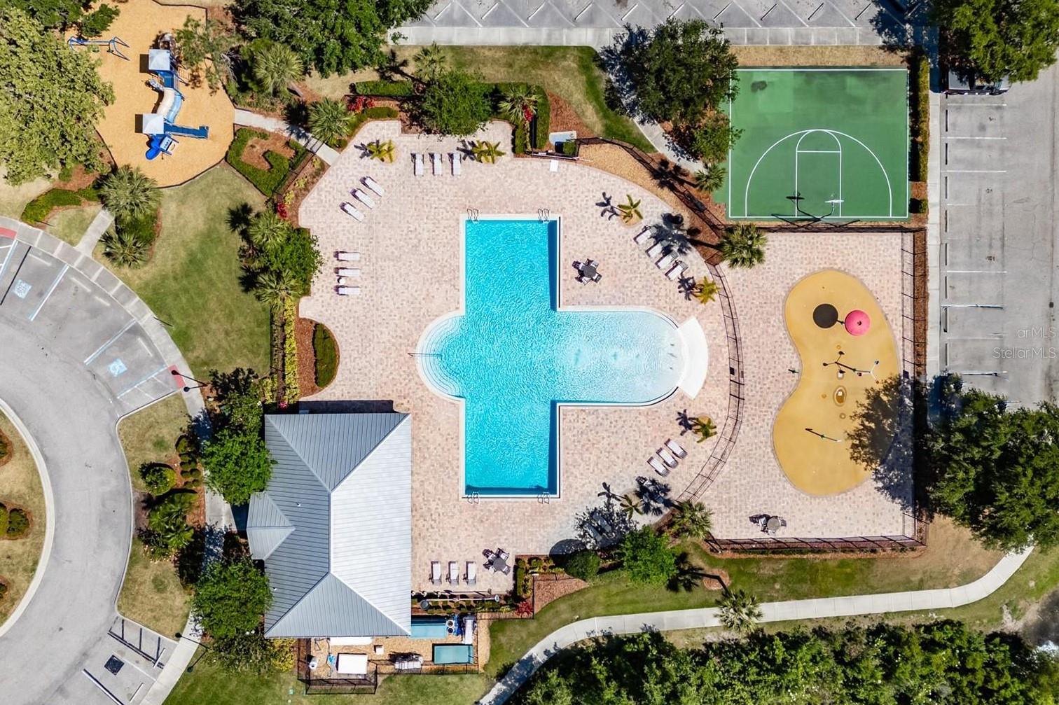 Community pool and amenities