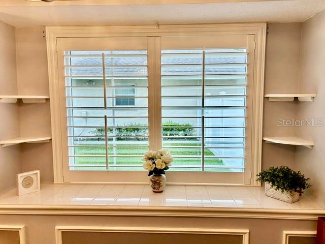 Custom Bay Window w/ Plantation Shutters