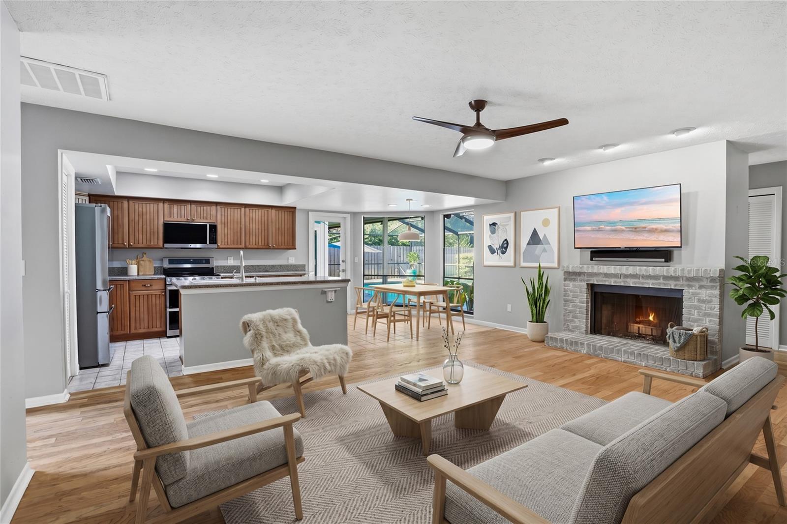 Staged-Family/Kitchen