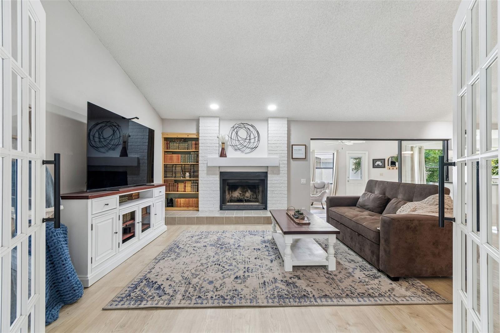 Living Room through 2nd Bedroom doors