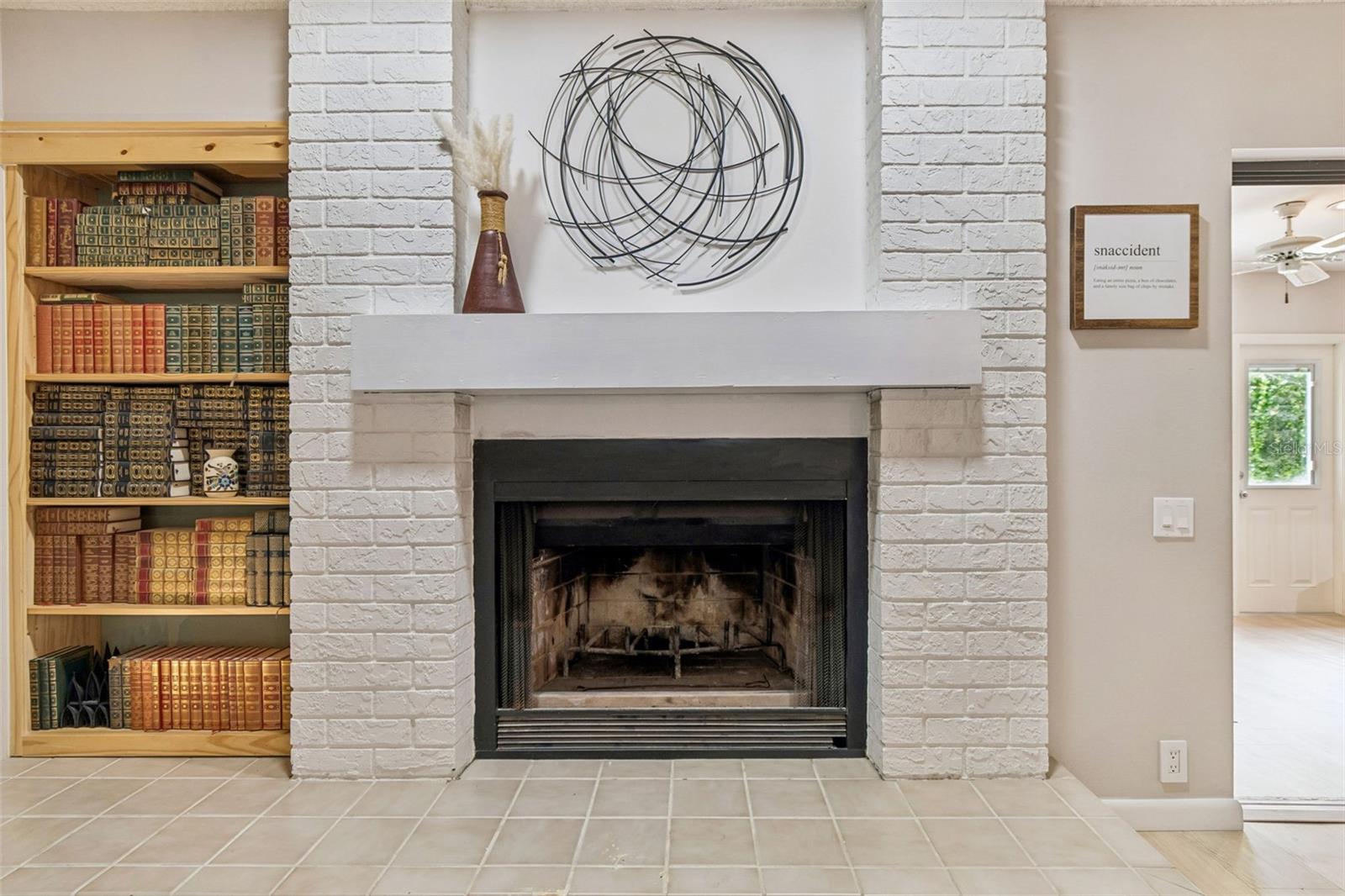 Fireplace in Living Room